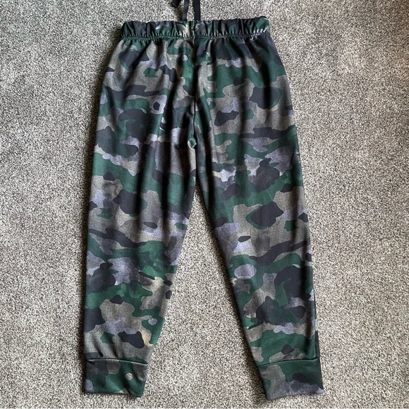 Nike Icon Clash Dri-Fit 7/8 Jogger Pants Women's Sz M In Green Camo - Picture 4 of 9